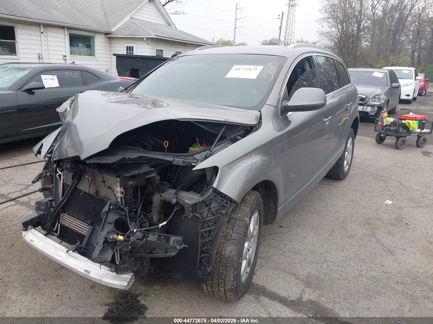 2010 Audi Q7 VIN WA1LYAFE6AD007683 IAAI salvage auction — FRONT END, Salvage - Greater Than 75% (Maryland), sold $450 on 2026-07-31 (photo 2)