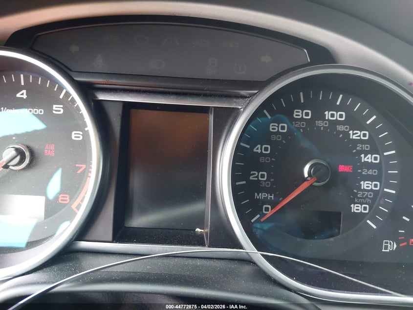 2010 Audi Q7 VIN WA1LYAFE6AD007683 IAAI salvage auction — FRONT END, Salvage - Greater Than 75% (Maryland), sold $450 on 2026-07-31 (photo 7)