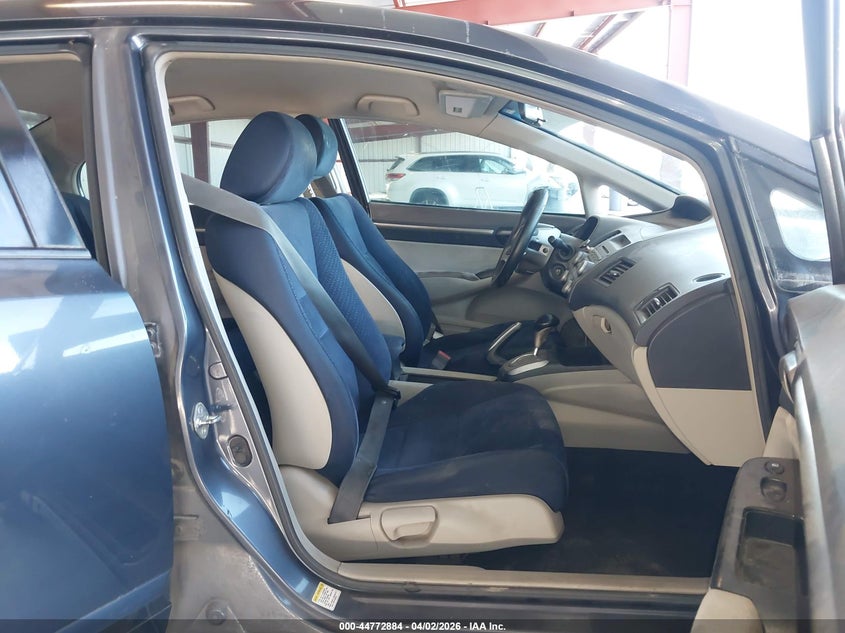 2008 Honda Civic VIN JHMFA36248S003046 IAAI salvage auction — LEFT SIDE, Salvage (California), sold $450 on 2026-07-07 (photo 5)