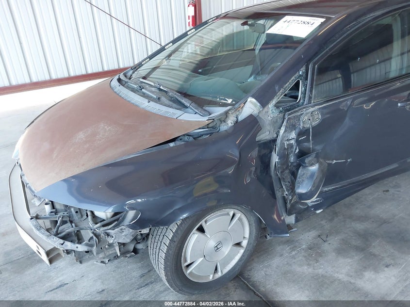 2008 Honda Civic VIN JHMFA36248S003046 IAAI salvage auction — LEFT SIDE, Salvage (California), sold $450 on 2026-07-07 (photo 6)