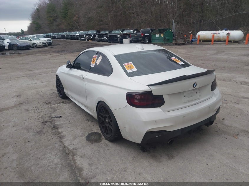 2021 BMW 2er VIN WBA2J5C06M7H41572 IAAI salvage auction — VANDALISM, Wait Title, sold $10,000 on 2026-07-07 (photo 3)