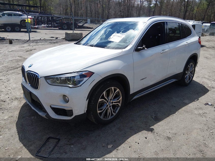 2017 BMW X1 VIN WBXHT3Z37H4A52289 IAAI salvage auction — RIGHT FRONT, Wait Title, sold $3,800 on 2026-09-15 (photo 2)