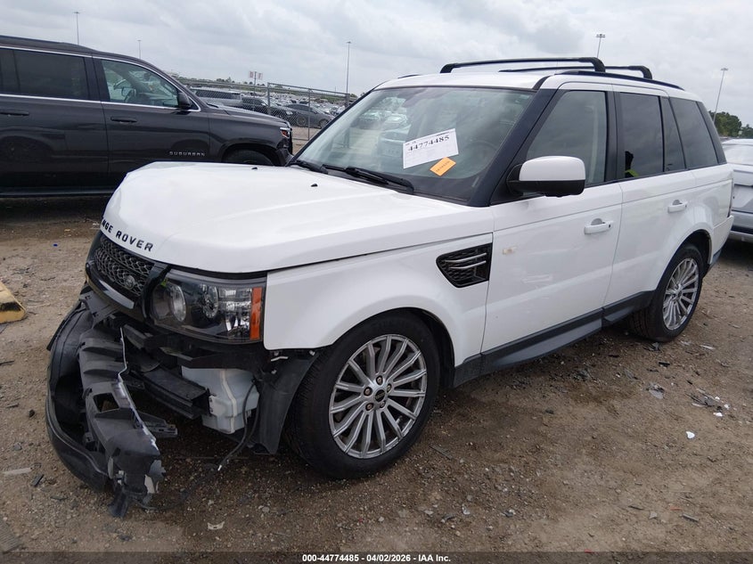 2012 Land rover Range rover sport VIN SALSF2D43CA732274 IAAI salvage auction — FRONT END, Wait Title, sold $1,500 on 2026-07-23 (photo 2)