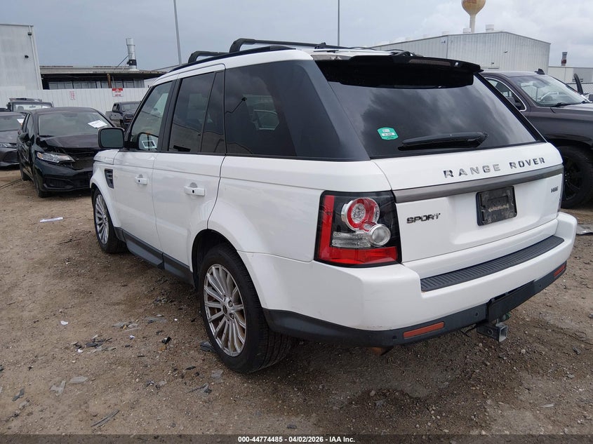 2012 Land rover Range rover sport VIN SALSF2D43CA732274 IAAI salvage auction — FRONT END, Wait Title, sold $1,500 on 2026-07-23 (photo 3)