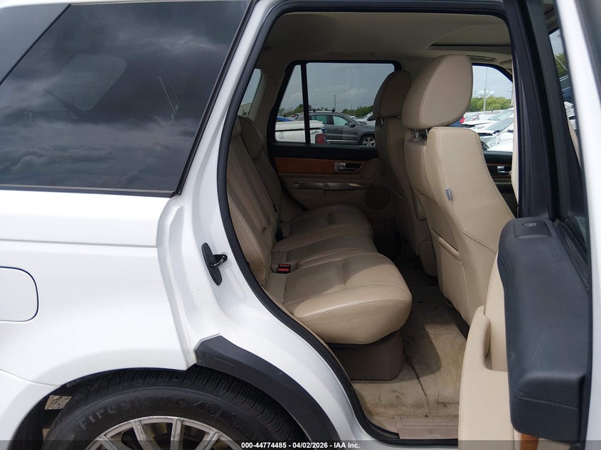 2012 Land rover Range rover sport VIN SALSF2D43CA732274 IAAI salvage auction — FRONT END, Wait Title, sold $1,500 on 2026-07-23 (photo 8)
