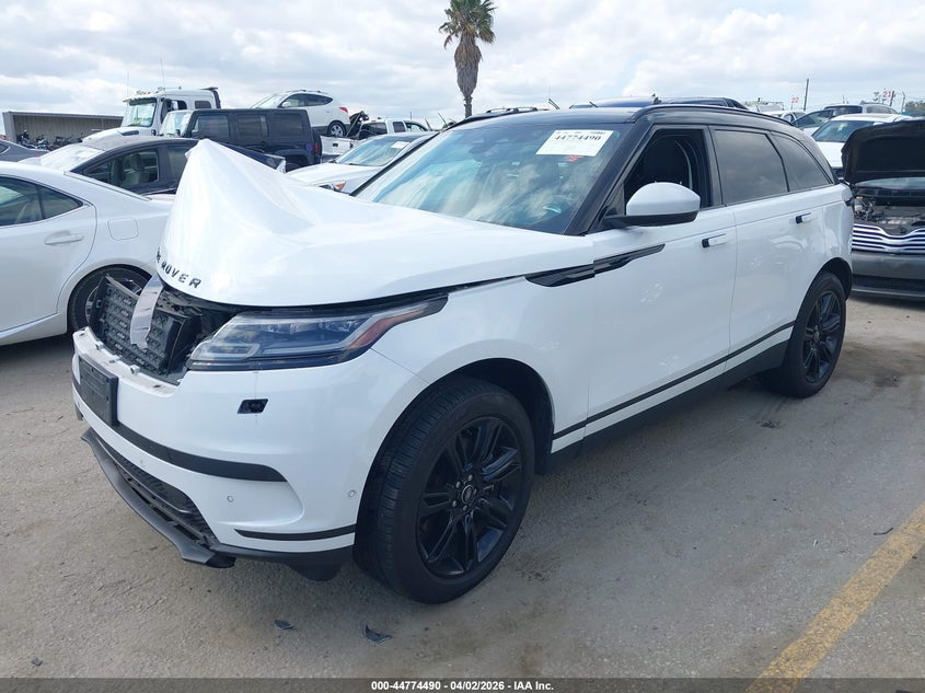 2021 Land rover Range rover velar VIN SALYJ2EX8MA314327 IAAI salvage auction — RIGHT FRONT, Salvage (California), sold $7,000 on 2026-07-29 (photo 2)