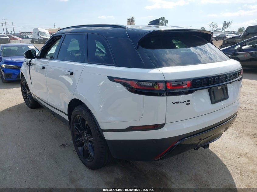 2021 Land rover Range rover velar VIN SALYJ2EX8MA314327 IAAI salvage auction — RIGHT FRONT, Salvage (California), sold $7,000 on 2026-07-29 (photo 3)
