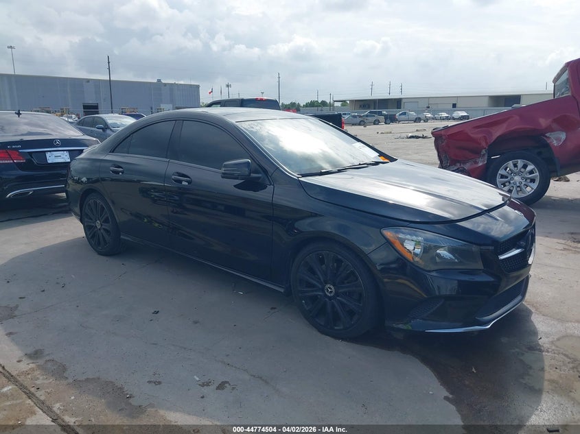 2018 Mercedes-benz Cla-klasse VIN WDDSJ4EB5JN634597 IAAI salvage auction — LEFT FRONT, Salvage (Georgia), sold $1,850 on 2026-07-09 (photo 1)