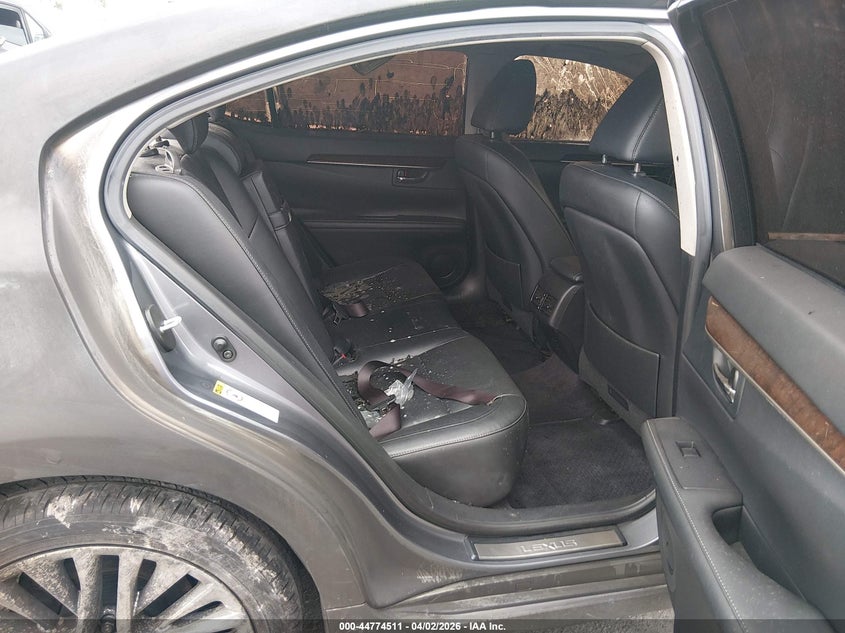 2015 Lexus ES VIN JTHBK1GG4F2187511 IAAI salvage auction — EXTERIOR BURN, Non-Repairable (California), sold $800 on 2026-07-16 (photo 8)