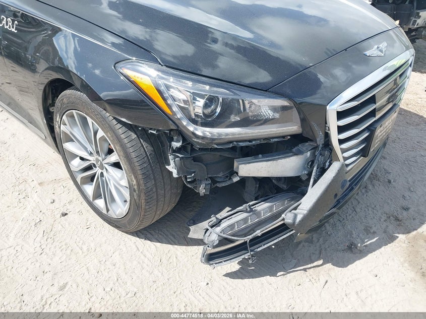 2017 Genesis G80 VIN KMHGN4JE8HU178224 IAAI salvage auction — FRONT END, Salvage (Idaho), sold $2,000 on 2026-08-01 (photo 6)