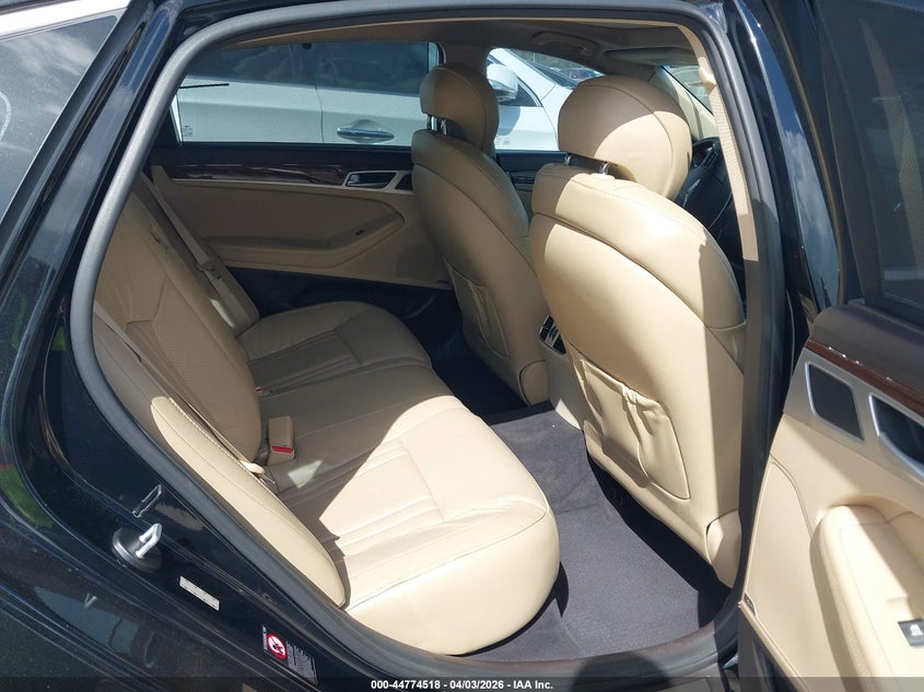 2017 Genesis G80 VIN KMHGN4JE8HU178224 IAAI salvage auction — FRONT END, Salvage (Idaho), sold $2,000 on 2026-08-01 (photo 8)