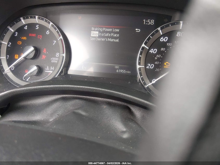 2021 Toyota Highlander VIN 5TDGZRBH8MS076063 IAAI salvage auction — THEFT, Clear (Illinois), sold $25,700 on 2026-08-01 (photo 7)