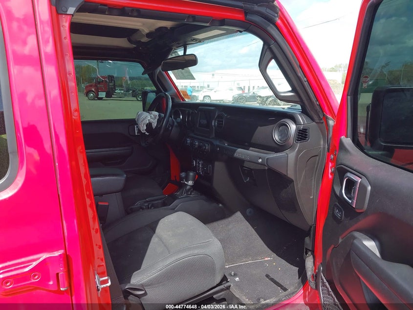 2022 Jeep Wrangler / VIN 1C4HJXDN5NW129631 IAAI salvage auction — FRONT END, Clear (Tennessee), sold $6,800 on 2026-07-11 (photo 5)