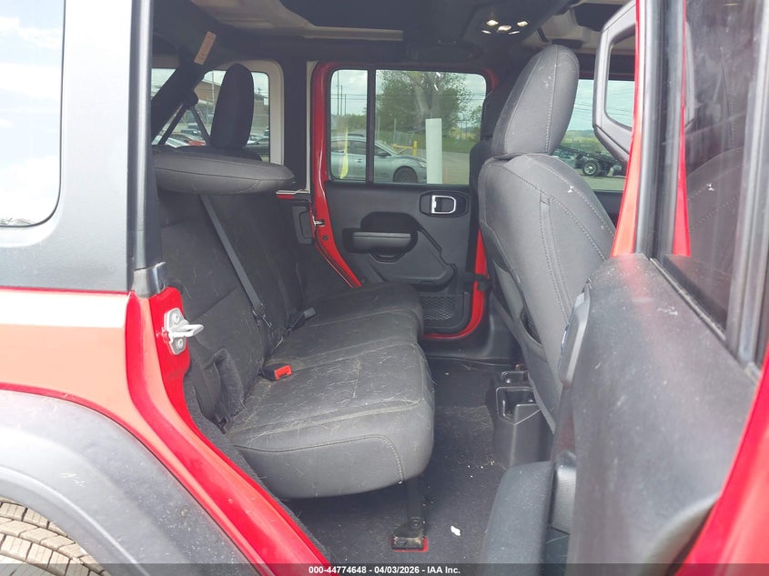 2022 Jeep Wrangler / VIN 1C4HJXDN5NW129631 IAAI salvage auction — FRONT END, Clear (Tennessee), sold $6,800 on 2026-07-11 (photo 8)