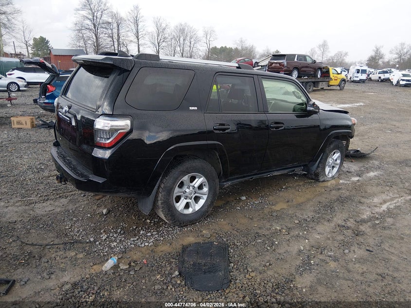 2023 Toyota 4runner VIN JTENU5JR7P6205967 IAAI salvage auction — FRONT END, Salvage (West Virginia), sold $10,500 on 2026-08-02 (photo 4)