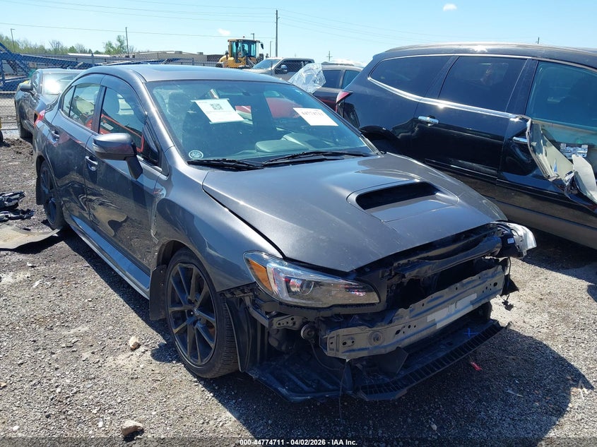2020 Subaru Wrx VIN JF1VA1J62L9814524 IAAI salvage auction — FRONT END, Clear (Oklahoma), sold $4,550 on 2026-07-21 (photo 1)