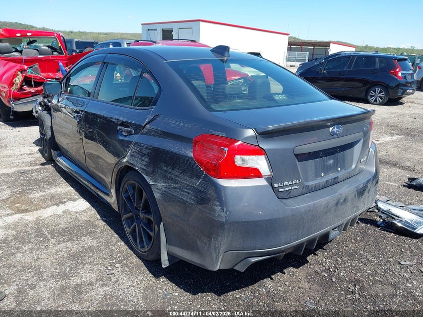 2020 Subaru Wrx VIN JF1VA1J62L9814524 IAAI salvage auction — FRONT END, Clear (Oklahoma), sold $4,550 on 2026-07-21 (photo 3)