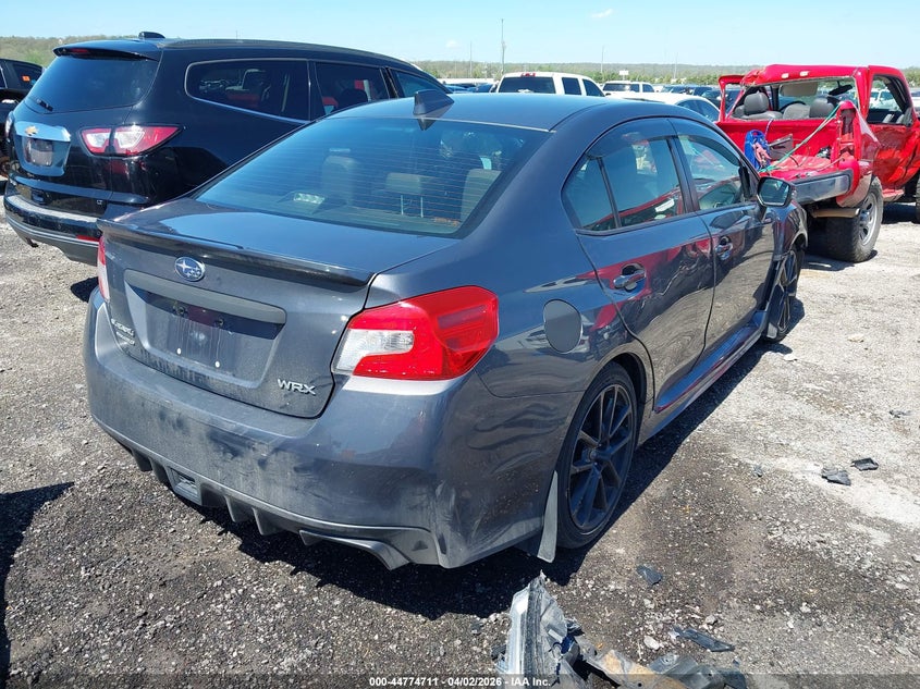 2020 Subaru Wrx VIN JF1VA1J62L9814524 IAAI salvage auction — FRONT END, Clear (Oklahoma), sold $4,550 on 2026-07-21 (photo 4)