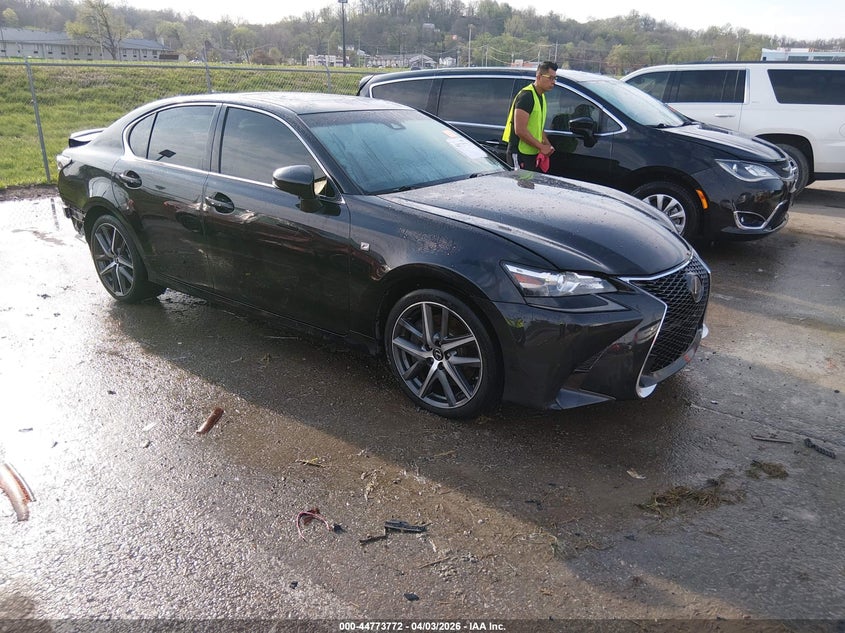 2018 Lexus Gs VIN JTHBZ1BL6JA015821 IAAI salvage auction — REAR END, Wait Title, sold $8,550 on 2026-07-14 (photo 1)