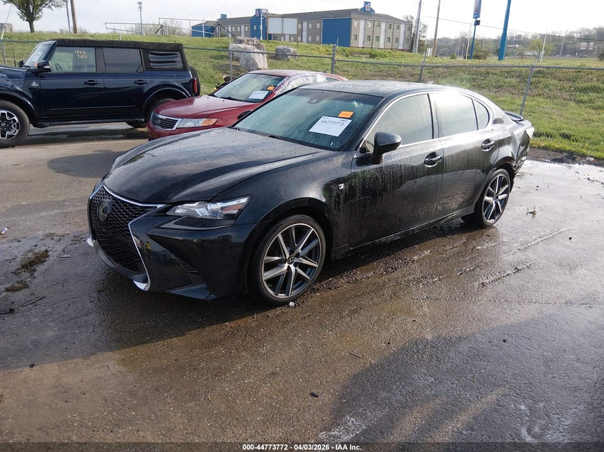 2018 Lexus Gs VIN JTHBZ1BL6JA015821 IAAI salvage auction — REAR END, Wait Title, sold $8,550 on 2026-07-14 (photo 2)