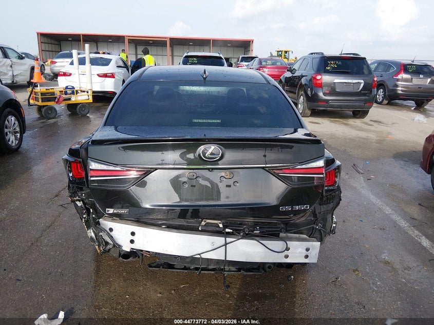 2018 Lexus Gs VIN JTHBZ1BL6JA015821 IAAI salvage auction — REAR END, Wait Title, sold $8,550 on 2026-07-14 (photo 6)
