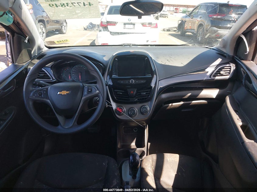 2020 Chevrolet Spark VIN KL8CD6SA9LC421589 IAAI salvage auction — RIGHT SIDE, Wait Title, sold $1,025 on 2026-07-07 (photo 8)