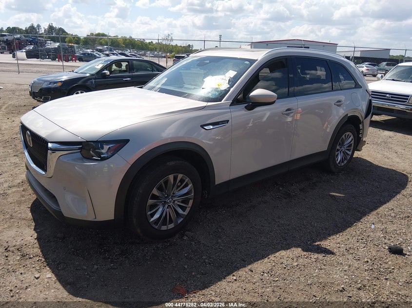 2025 Mazda Cx-90 VIN JM3KKBHD1S1233864 IAAI salvage auction — REAR END, Wait Title, sold $14,000 on 2026-07-29 (photo 2)