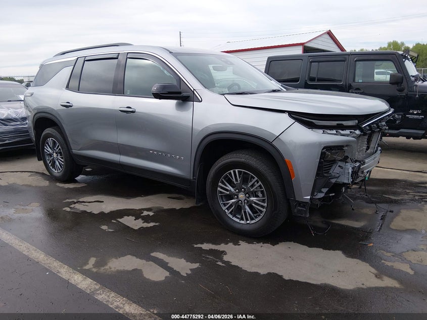 2026 Chevrolet Traverse VIN 1GNEVGKS1TJ128302 IAAI salvage auction — FRONT END, Salvage Title (New York), sold $13,100 on 2026-09-03 (photo 1)