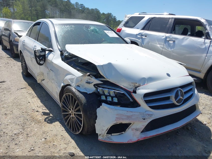 2020 Mercedes-benz C-klasse VIN W1KWF8DB0LR602163 IAAI salvage auction — RIGHT FRONT, Salvage (Idaho), sold $3,550 on 2026-07-11 (photo 1)