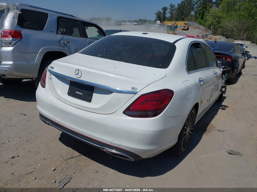 2020 Mercedes-benz C-klasse VIN W1KWF8DB0LR602163 IAAI salvage auction — RIGHT FRONT, Salvage (Idaho), sold $3,550 on 2026-07-11 (photo 4)