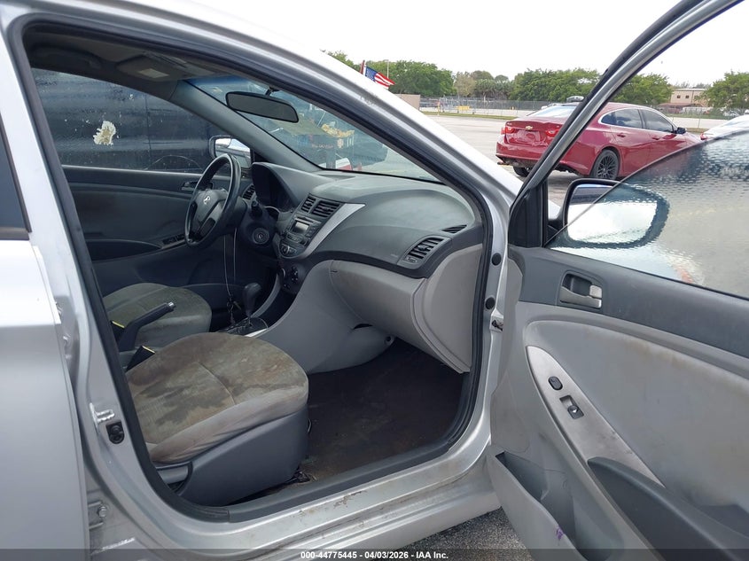 2015 Hyundai Accent VIN KMHCT4AE3FU833231 IAAI salvage auction — REAR END, Wait Title, sold $600 on 2026-07-09 (photo 5)