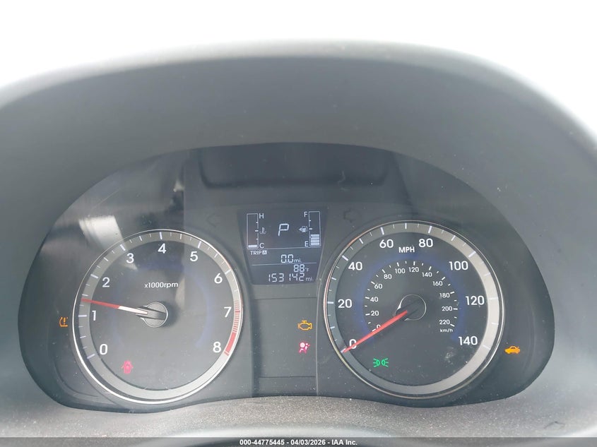 2015 Hyundai Accent VIN KMHCT4AE3FU833231 IAAI salvage auction — REAR END, Wait Title, sold $600 on 2026-07-09 (photo 7)