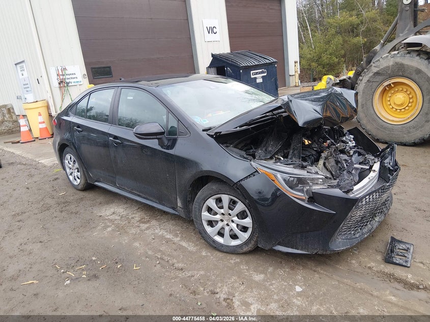 2021 Toyota Corolla VIN 5YFEPMAE5MP195883 IAAI salvage auction — FRONT END, Salvage (Vermont), sold $3,050 on 2026-07-16 (photo 1)