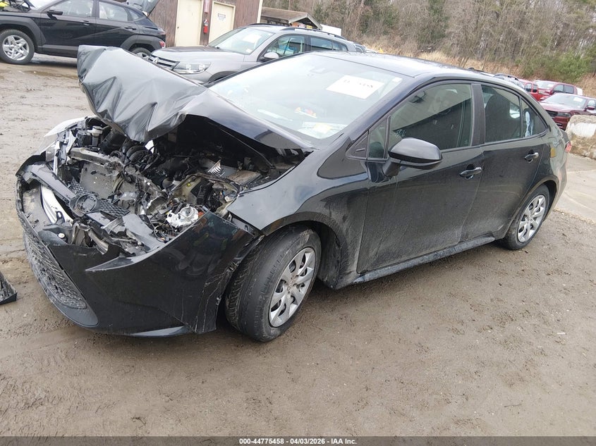 2021 Toyota Corolla VIN 5YFEPMAE5MP195883 IAAI salvage auction — FRONT END, Salvage (Vermont), sold $3,050 on 2026-07-16 (photo 2)