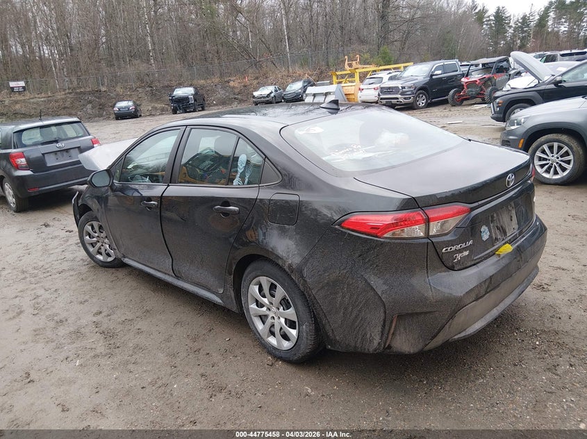 2021 Toyota Corolla VIN 5YFEPMAE5MP195883 IAAI salvage auction — FRONT END, Salvage (Vermont), sold $3,050 on 2026-07-16 (photo 3)