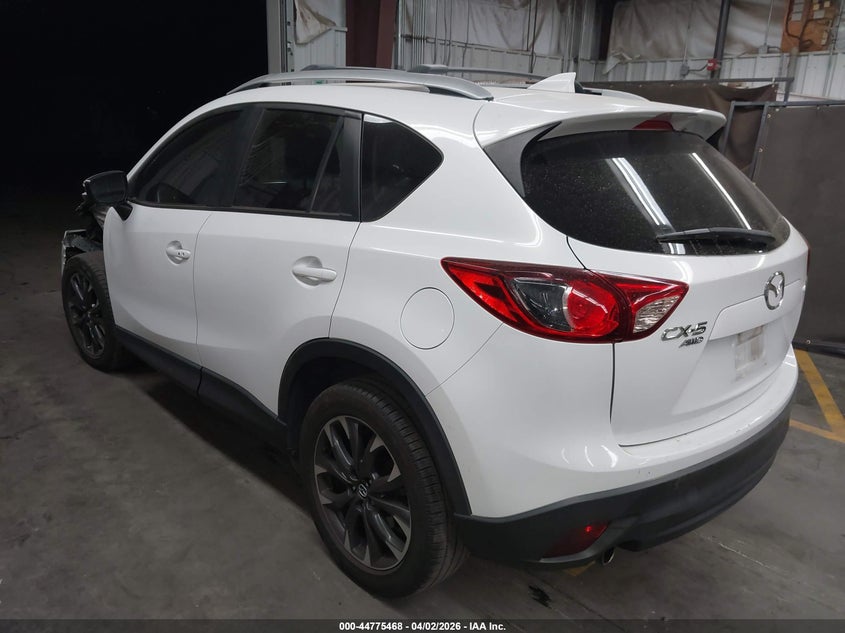 2016 Mazda Cx-5 VIN JM3KE4DY3G0828465 IAAI salvage auction — FRONT END, Wait Title, sold $4,725 on 2026-07-28 (photo 3)