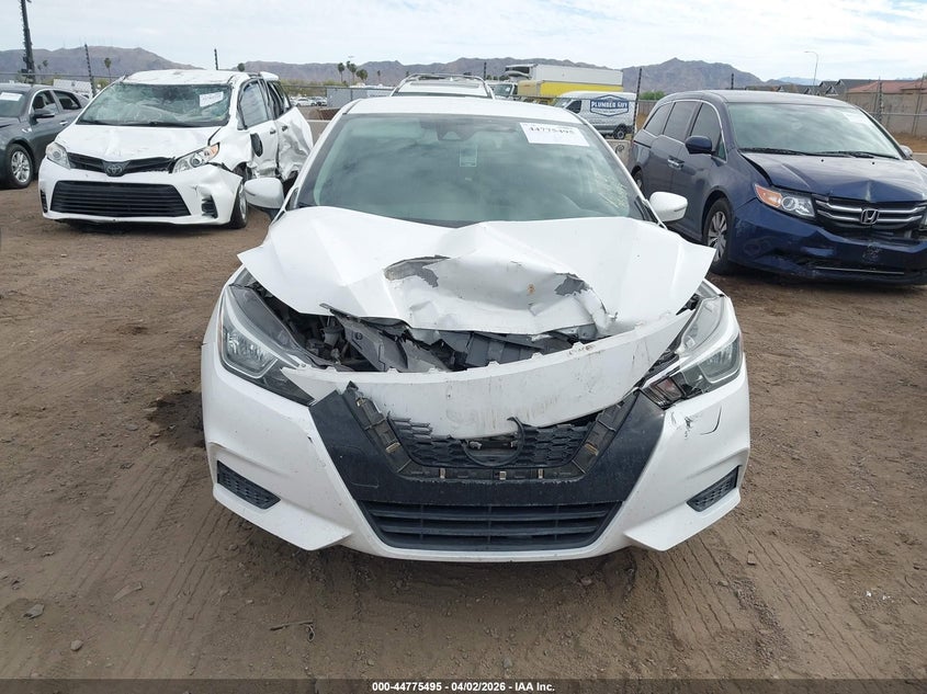 2020 Nissan Versa VIN 3N1CN8EV0LL865899 IAAI salvage auction — FRONT END, Wait Title, sold $2,350 on 2026-07-05 (photo 6)