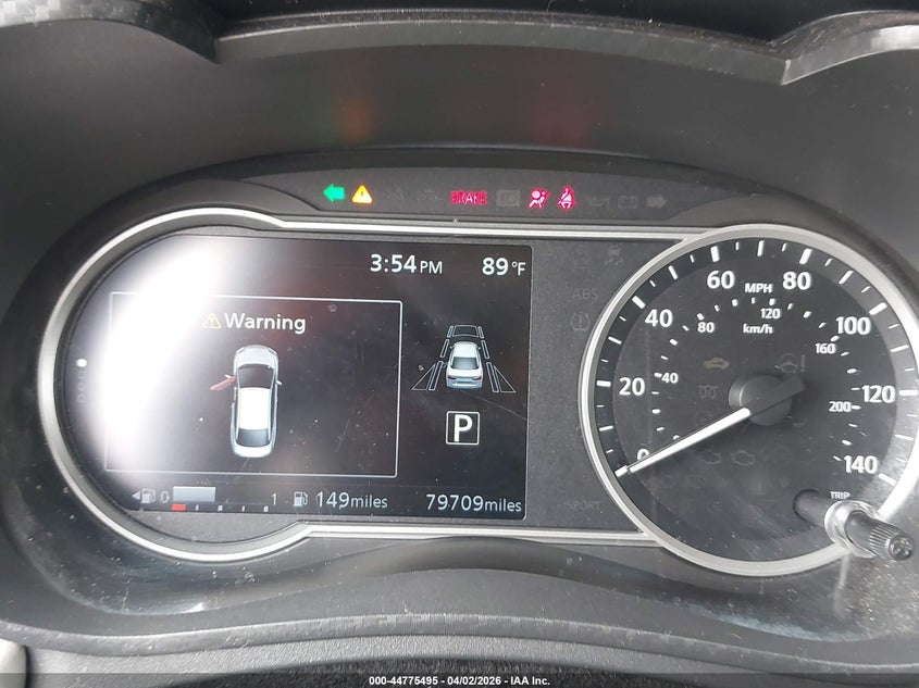 2020 Nissan Versa VIN 3N1CN8EV0LL865899 IAAI salvage auction — FRONT END, Wait Title, sold $2,350 on 2026-07-05 (photo 7)