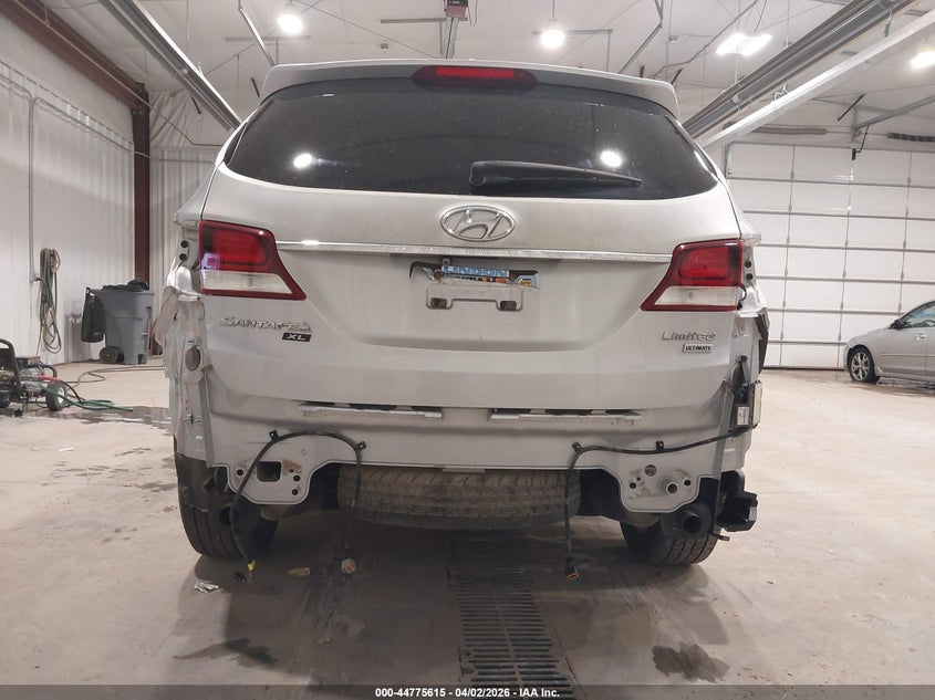 2019 Hyundai Santa fe VIN KM8SR4HF6KU310918 IAAI salvage auction — REAR END, Wait Title, sold $4,500 on 2026-07-13 (photo 6)