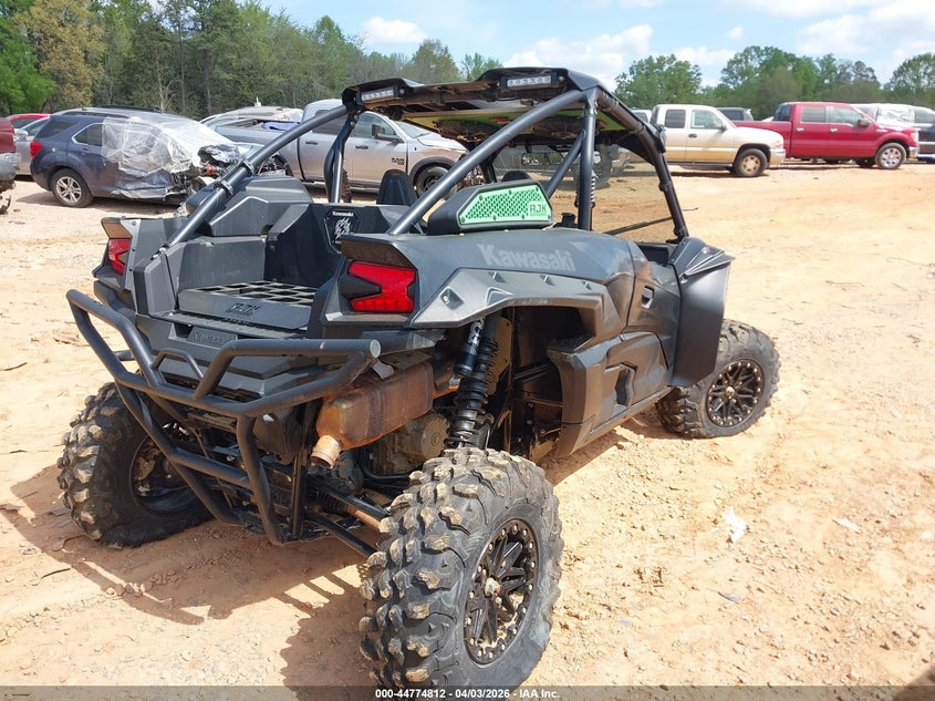 2025 Kawasaki Teryx VIN JKARFCE19SB500698 IAAI salvage auction — FRONT END, Salvage (North Carolina), sold $6,450 on 2026-07-21 (photo 3)