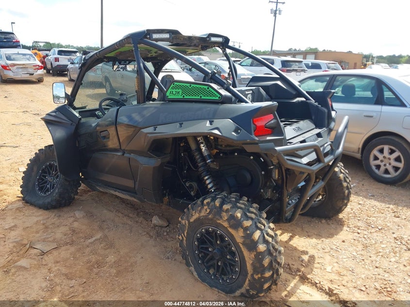 2025 Kawasaki Teryx VIN JKARFCE19SB500698 IAAI salvage auction — FRONT END, Salvage (North Carolina), sold $6,450 on 2026-07-21 (photo 4)