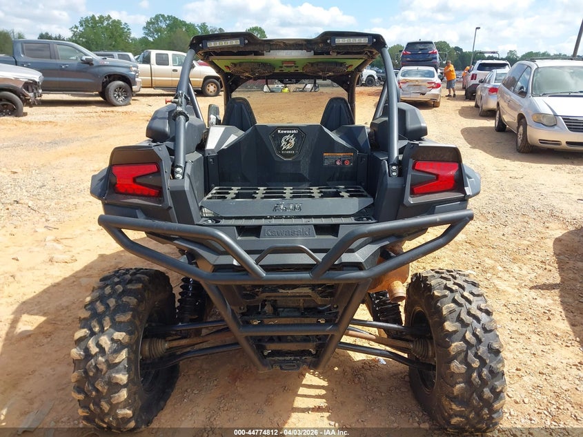2025 Kawasaki Teryx VIN JKARFCE19SB500698 IAAI salvage auction — FRONT END, Salvage (North Carolina), sold $6,450 on 2026-07-21 (photo 6)