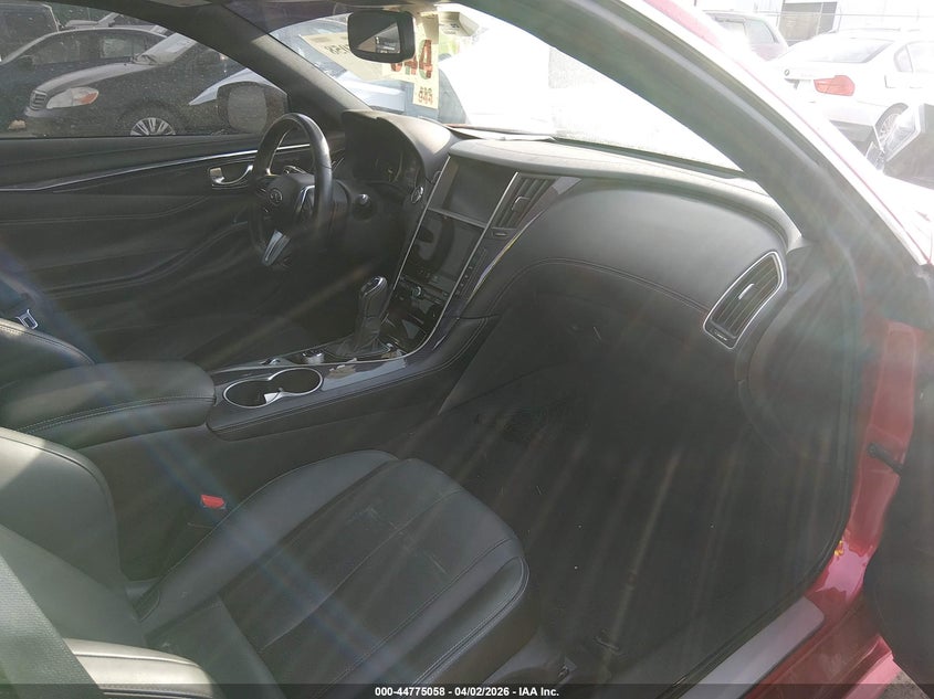 2019 Infiniti Q60 VIN JN1FV7EK5KM360555 IAAI salvage auction — FRONT END, Salvage (Kentucky), sold $4,300 on 2026-07-29 (photo 5)