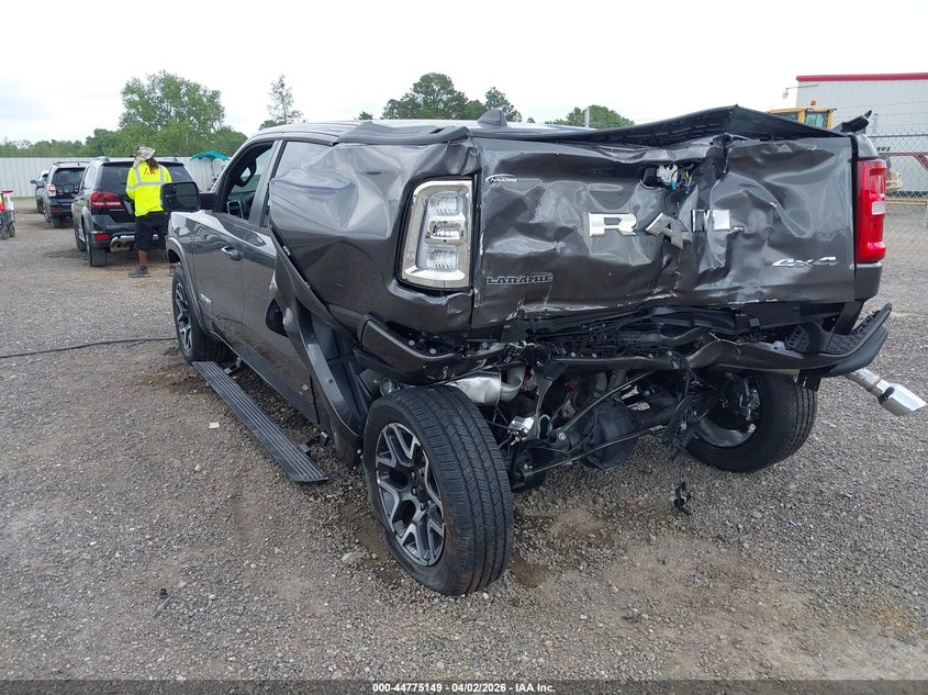 2026 Ram 1500 VIN 1C6SRFJP4TN195709 IAAI salvage auction — RIGHT REAR, Salvage (Louisiana), sold $12,200 on 2026-07-29 (photo 3)