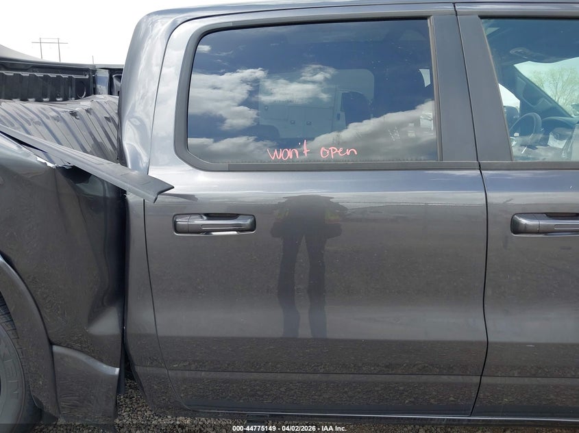 2026 Ram 1500 VIN 1C6SRFJP4TN195709 IAAI salvage auction — RIGHT REAR, Salvage (Louisiana), sold $12,200 on 2026-07-29 (photo 8)