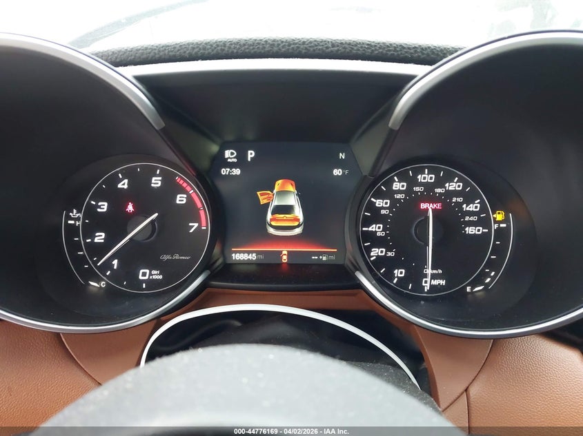 2017 Alfa romeo Giulia VIN ZARFAECN6H7557466 IAAI salvage auction — FRONT END, Wait Title, sold $25 on 2026-07-22 (photo 7)