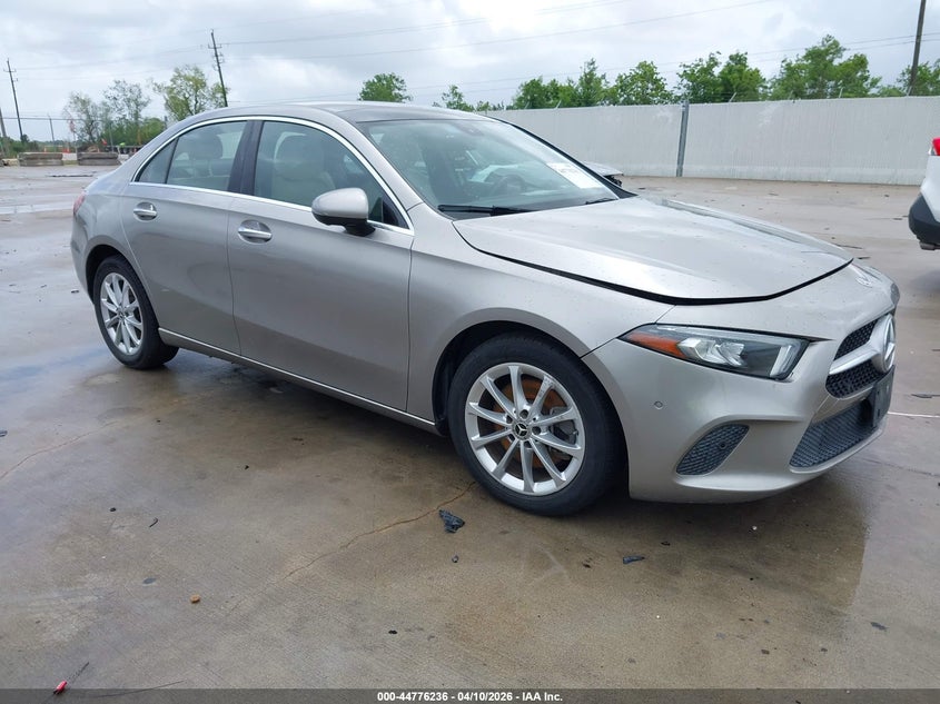 2021 Mercedes-benz A-klasse VIN W1K3G4EB1MJ285954 IAAI salvage auction — WATER/FLOOD, Salvage (Texas), sold $4,300 on 2026-07-24 (photo 1)