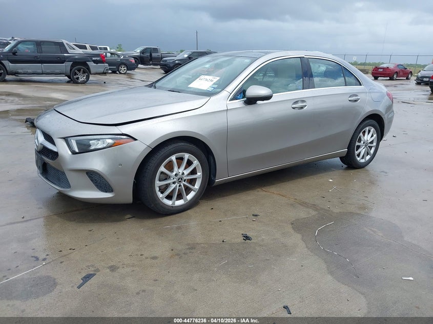2021 Mercedes-benz A-klasse VIN W1K3G4EB1MJ285954 IAAI salvage auction — WATER/FLOOD, Salvage (Texas), sold $4,300 on 2026-07-24 (photo 2)