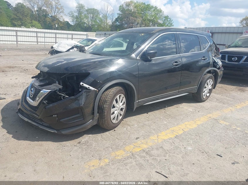 2017 Nissan Rogue VIN JN8AT2MV0HW258190 IAAI salvage auction — FRONT & REAR, Rebuildable (Florida), sold $975 on 2026-07-08 (photo 2)