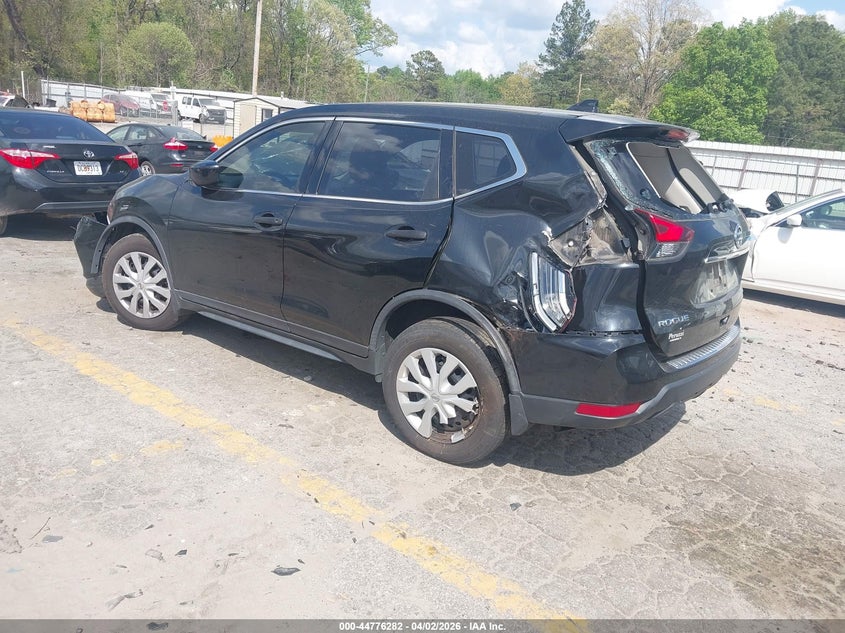 2017 Nissan Rogue VIN JN8AT2MV0HW258190 IAAI salvage auction — FRONT & REAR, Rebuildable (Florida), sold $975 on 2026-07-08 (photo 3)
